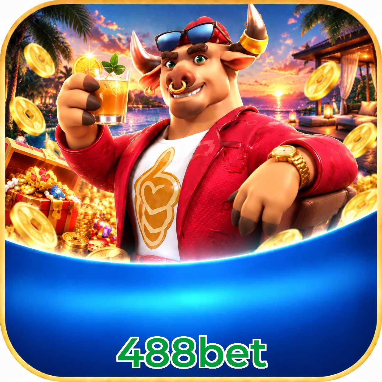 488bet Download Speed Test Logo - Teste de Velocidade Certificado